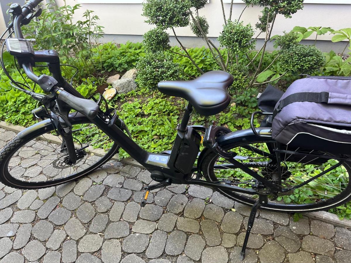Fewo Mit 3 Sz, Direkte Innenstadtlage, Suedterrasse, Parkplatz Auf Dem Eigenem Privatgrundstueck, 2X E-Bike Und E-Autoladesaeule Inklusive, Konzertkirche, Schauspielhaus, Fh, Jahnsportforum Sowie Der Tollensesee Sind Fusslaeufig In Ein Paar Minuten E Neubrandenbourg Extérieur photo
